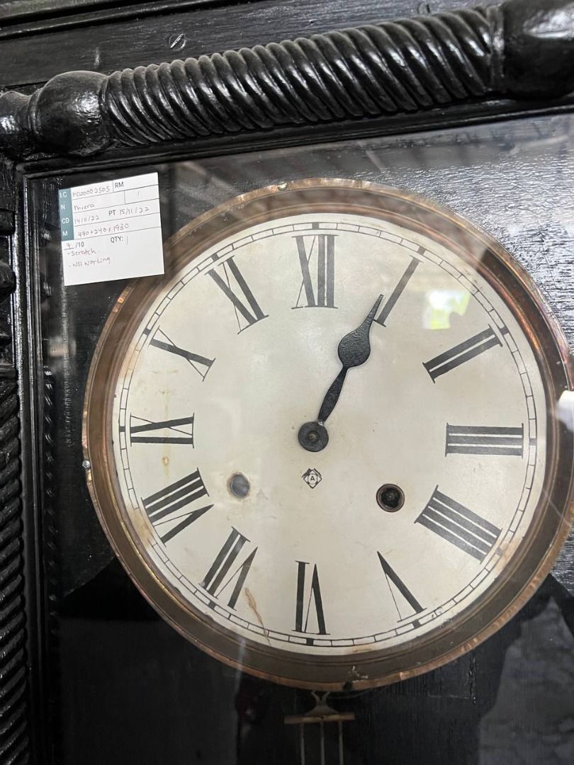 Antique Grandfather's Clock (Not Working/Rosak), Furniture & Home