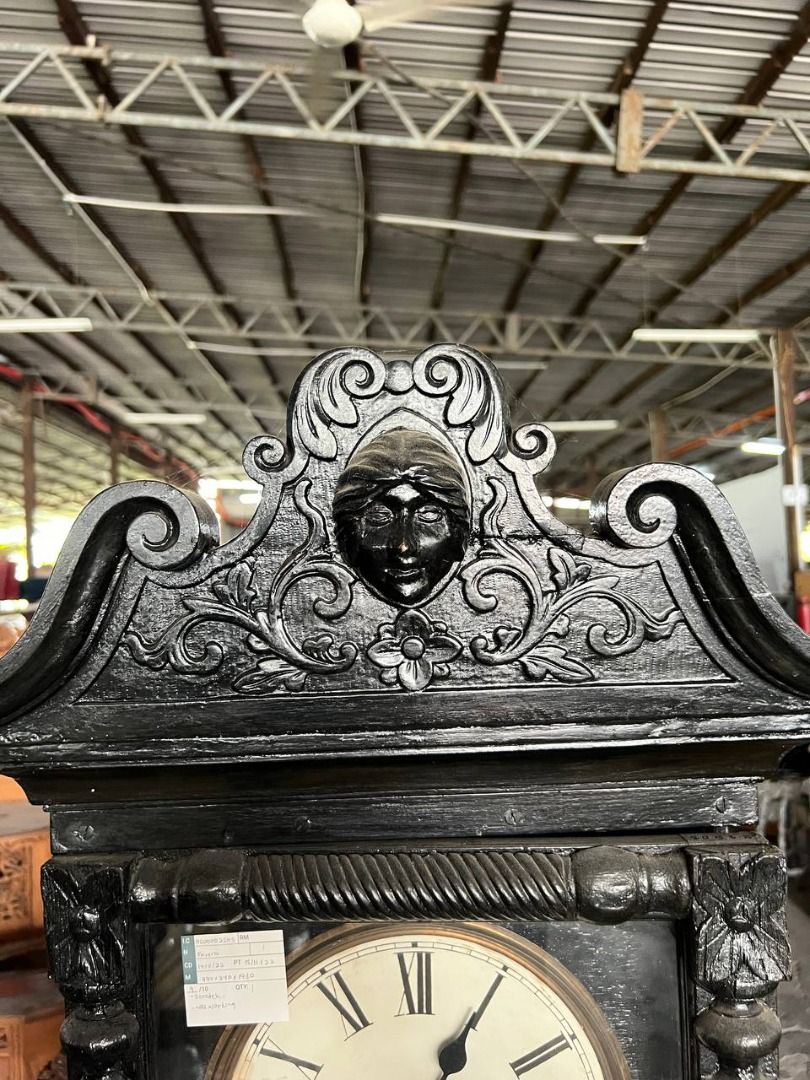 Antique Grandfather's Clock (Not Working/Rosak), Furniture & Home