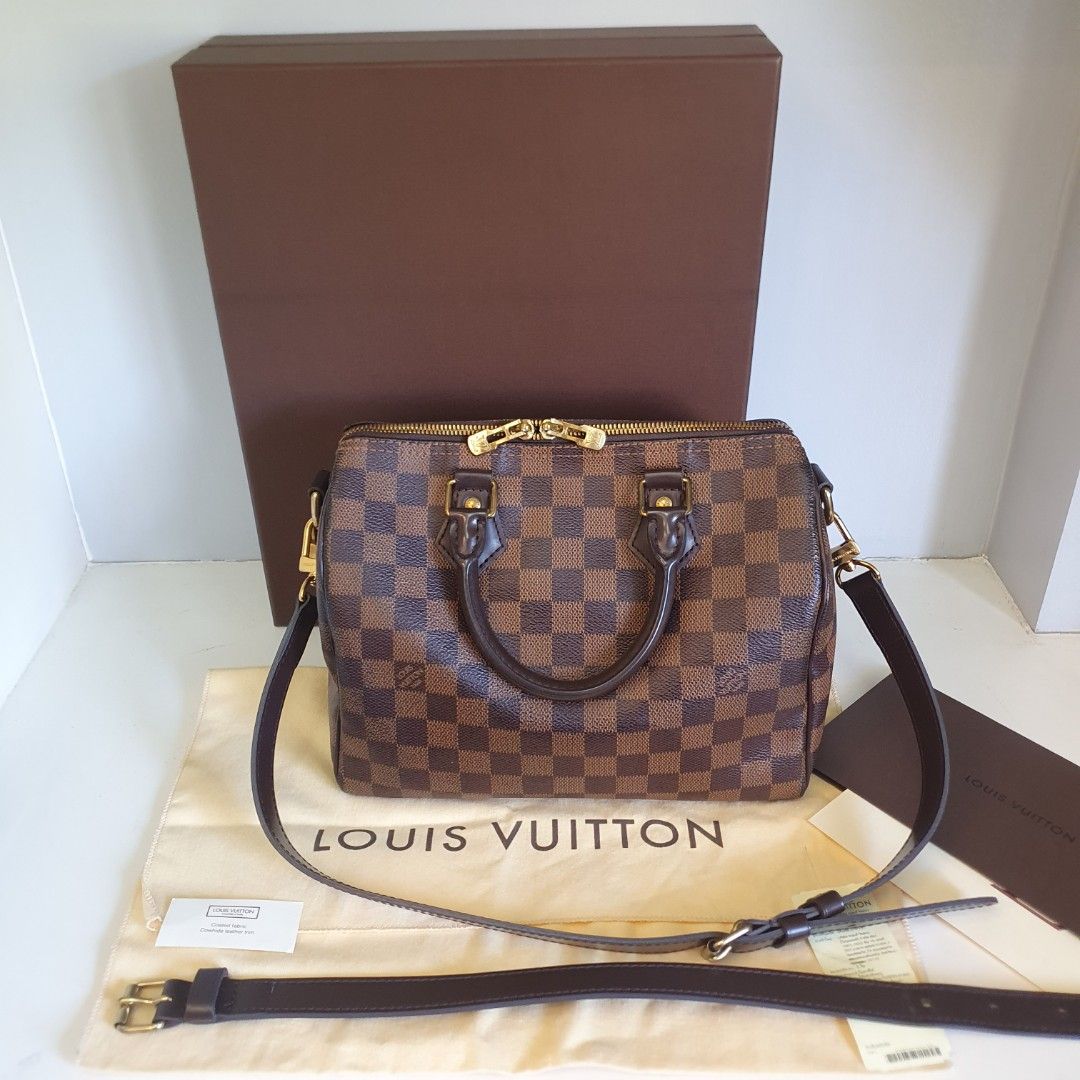 Louis Vuitton Speedy Bandouliere 25, Men's Fashion, Bags, Belt bags,  Clutches and Pouches on Carousell