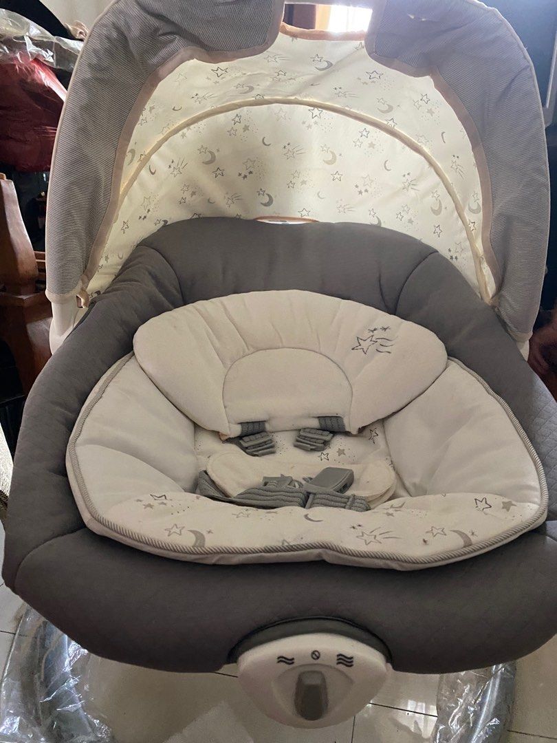 Baby Bouncer Joie Serina Swing 2in1 Stary Night on Carousell