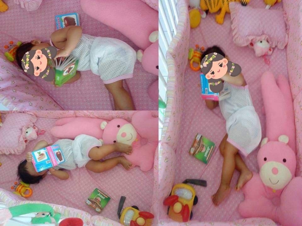 BABY COT BUMPER PAD BABY CRIB PINK POOH Babies Kids Baby