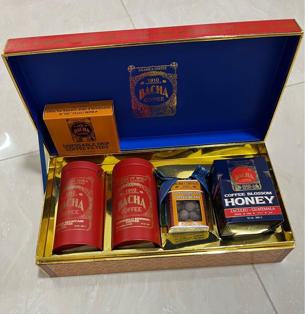 Bacha Coffee Gift Set, Food & Drinks, Gift Baskets & Hampers on Carousell