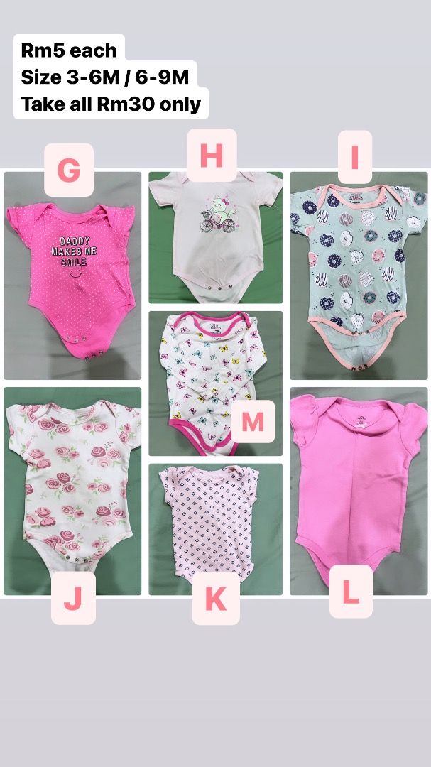 Baju top baby murah