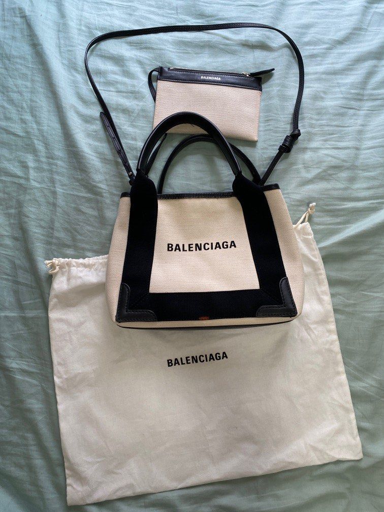 Womens Le Cagole Small Shoulder Bag in Black  Balenciaga US