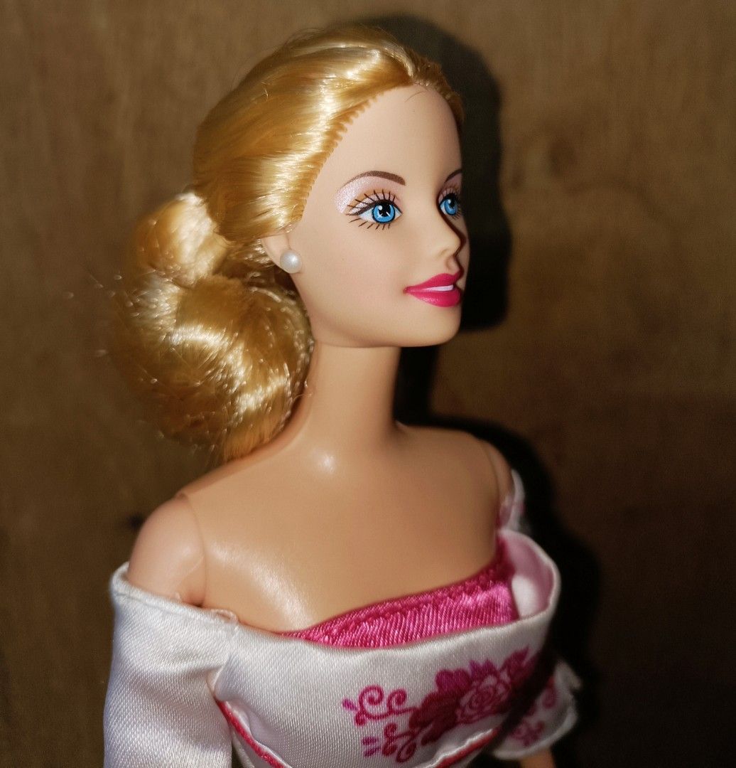 Barbie Avon victorian tea party Rose themed gown Hobbies Toys
