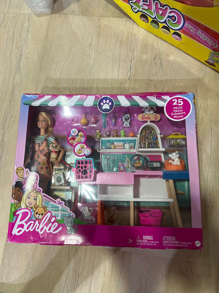 Barbie shop helicopter kmart