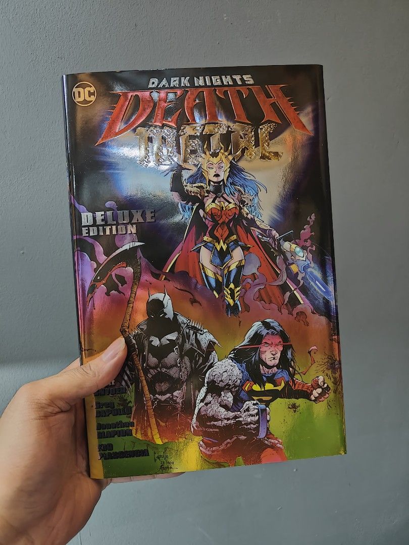 Batman DC hardcover death metal comic, Hobbies & Toys, Books & Magazines,  Comics & Manga on Carousell