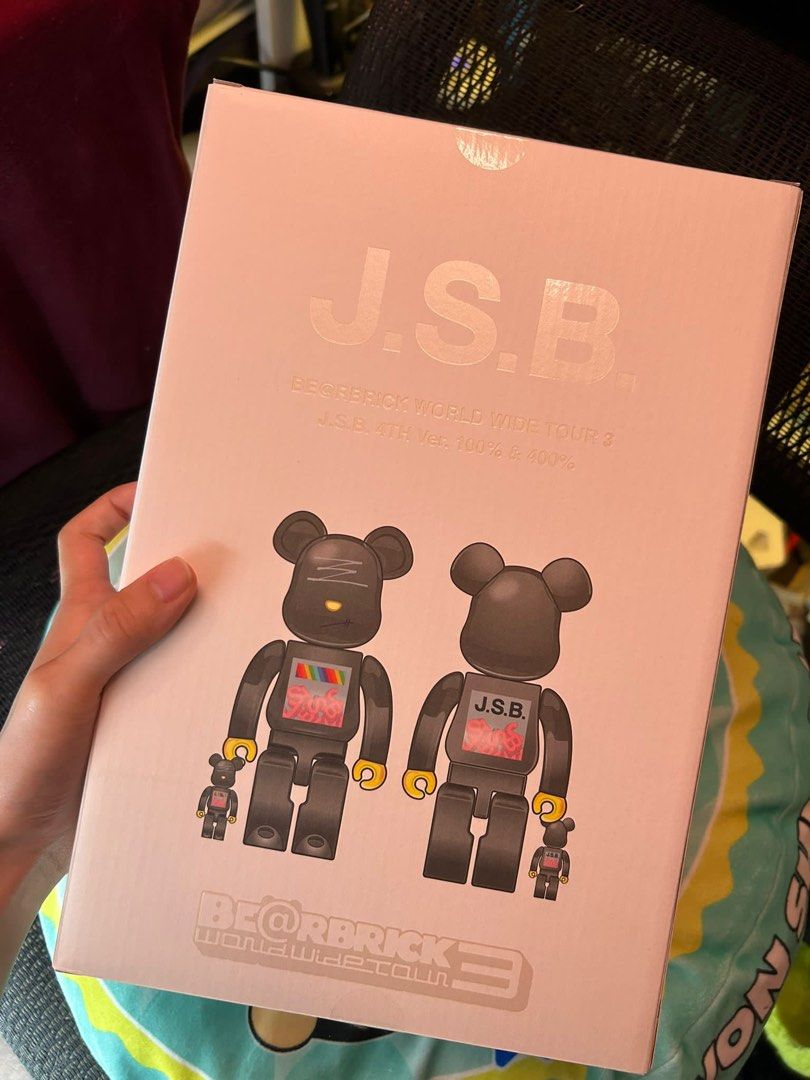 Bearbrick 會場限定jsb 4th 400+100%全新, 興趣及遊戲, 玩具& 遊戲類