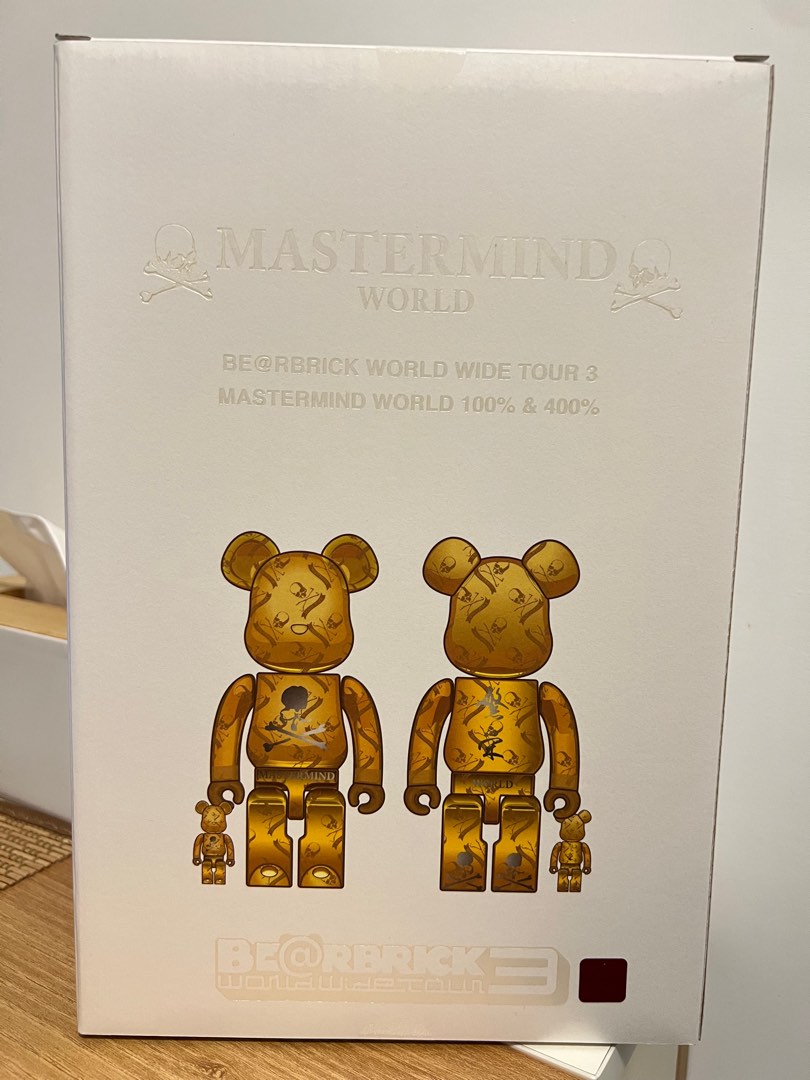 Bearbrick Mastermind World Wide Tour 3 400%, 興趣及遊戲, 玩具 