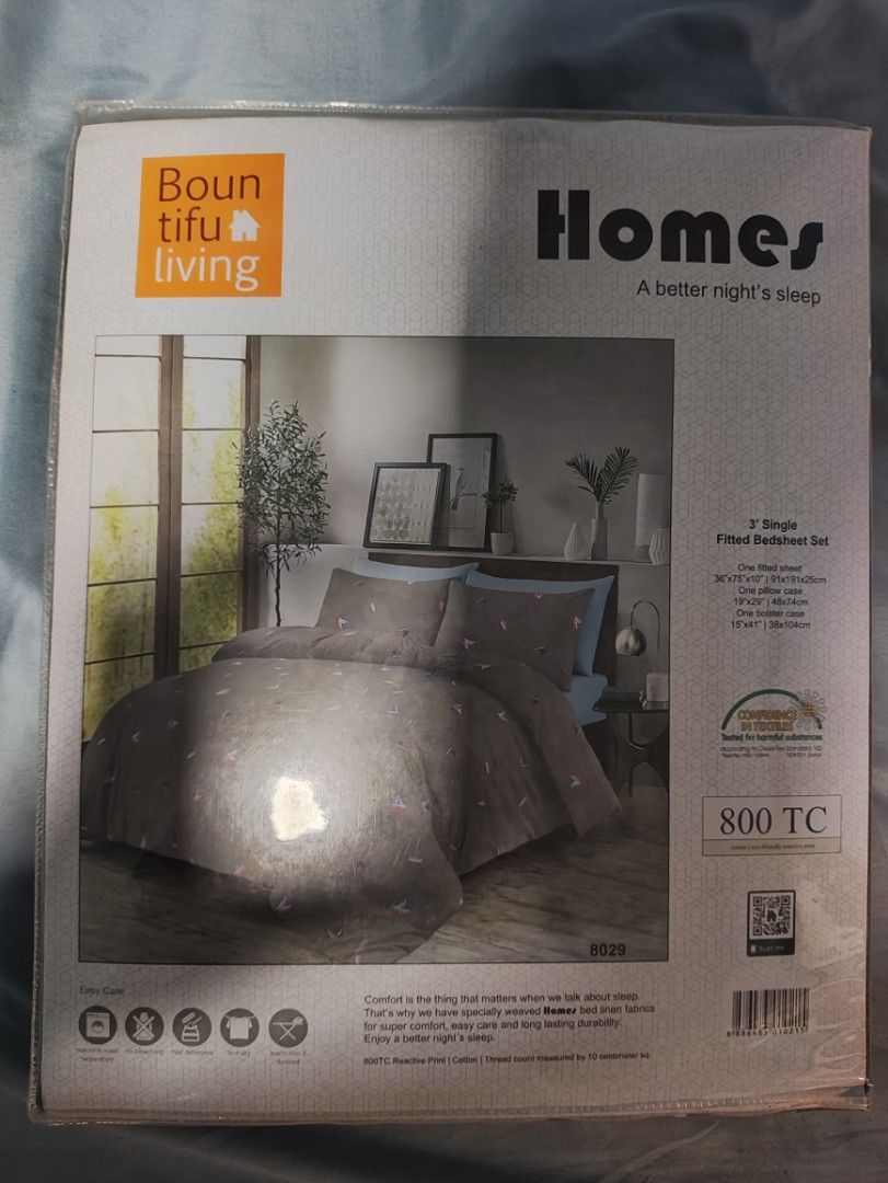 Bed sheet for Single Bed, Furniture & Home Living, Bedding & Towels on