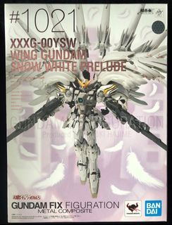 [BIB Item] Gundam Fix Figuration Metal Composite (GFFMC) #1021 XXXG-00YSW Wing Gundam Snow White Prelude