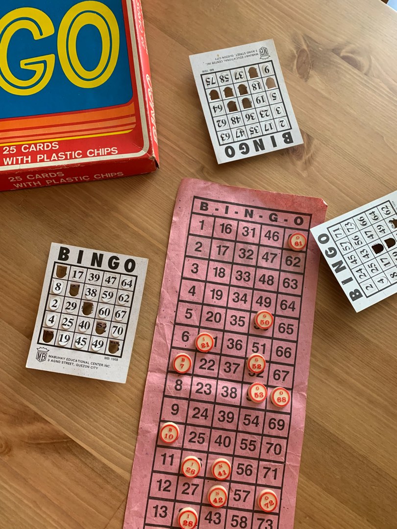 BINGO Board Game, Hobbies & Toys, Toys & Games on Carousell