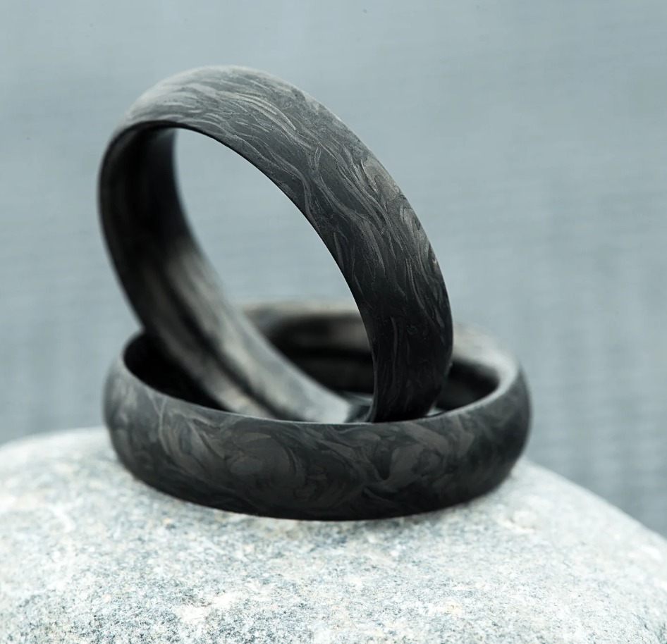 Real carbon fiber discount ring