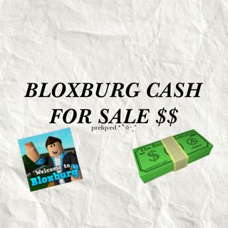 Bloxburg cash @ $0.80, Video Gaming, Gaming Accessories, In-Game Products  on Carousell