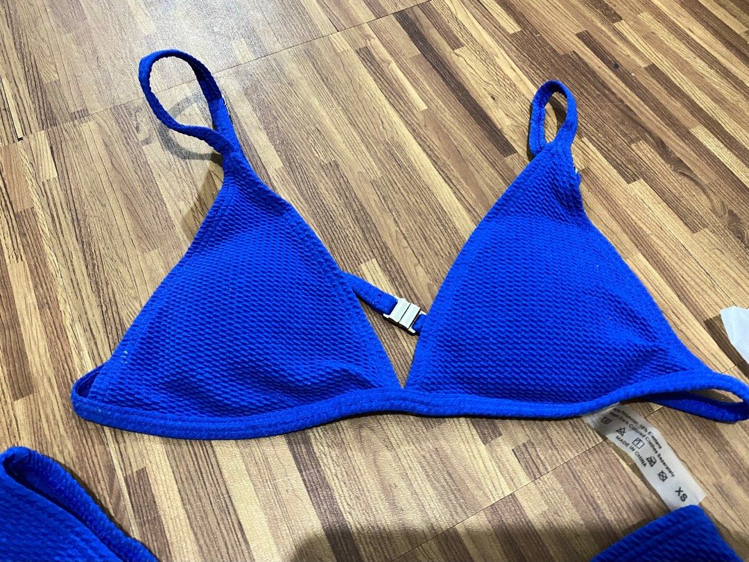 BLUE BIKINI SHEIN, Women's Fashion, Swimwear, Bikinis & Swimsuits on