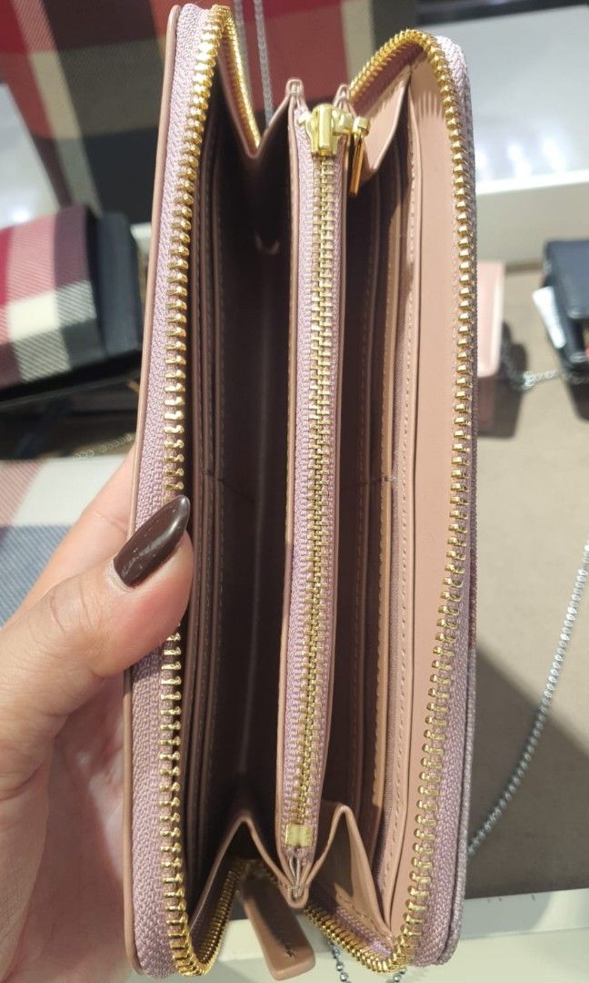 Burberry Pink Wallets for Women