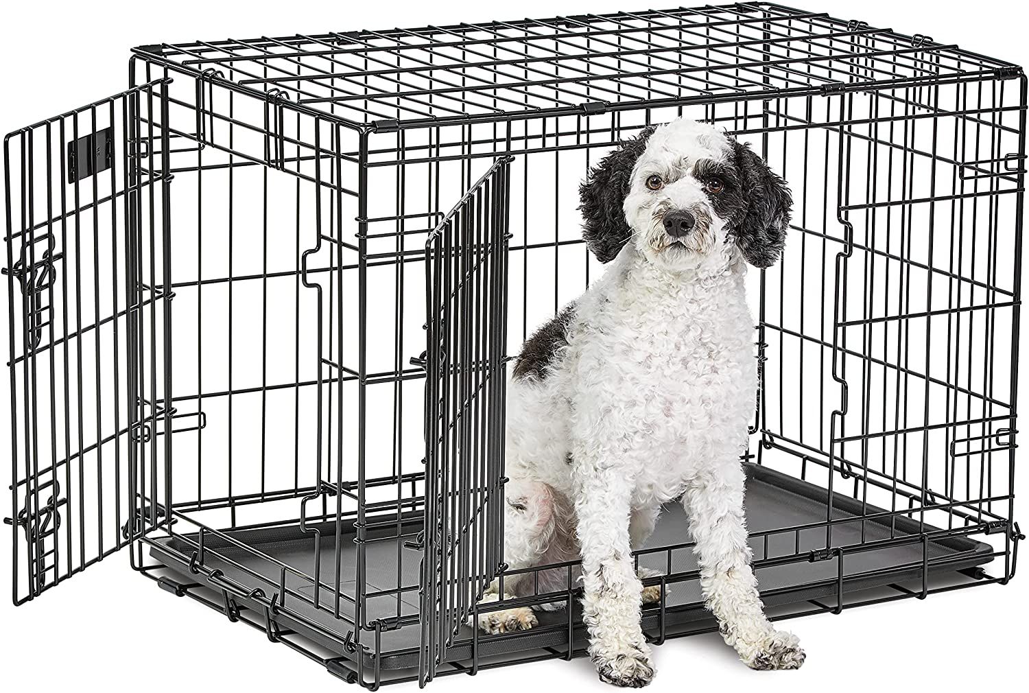 Double door cheap folding crate