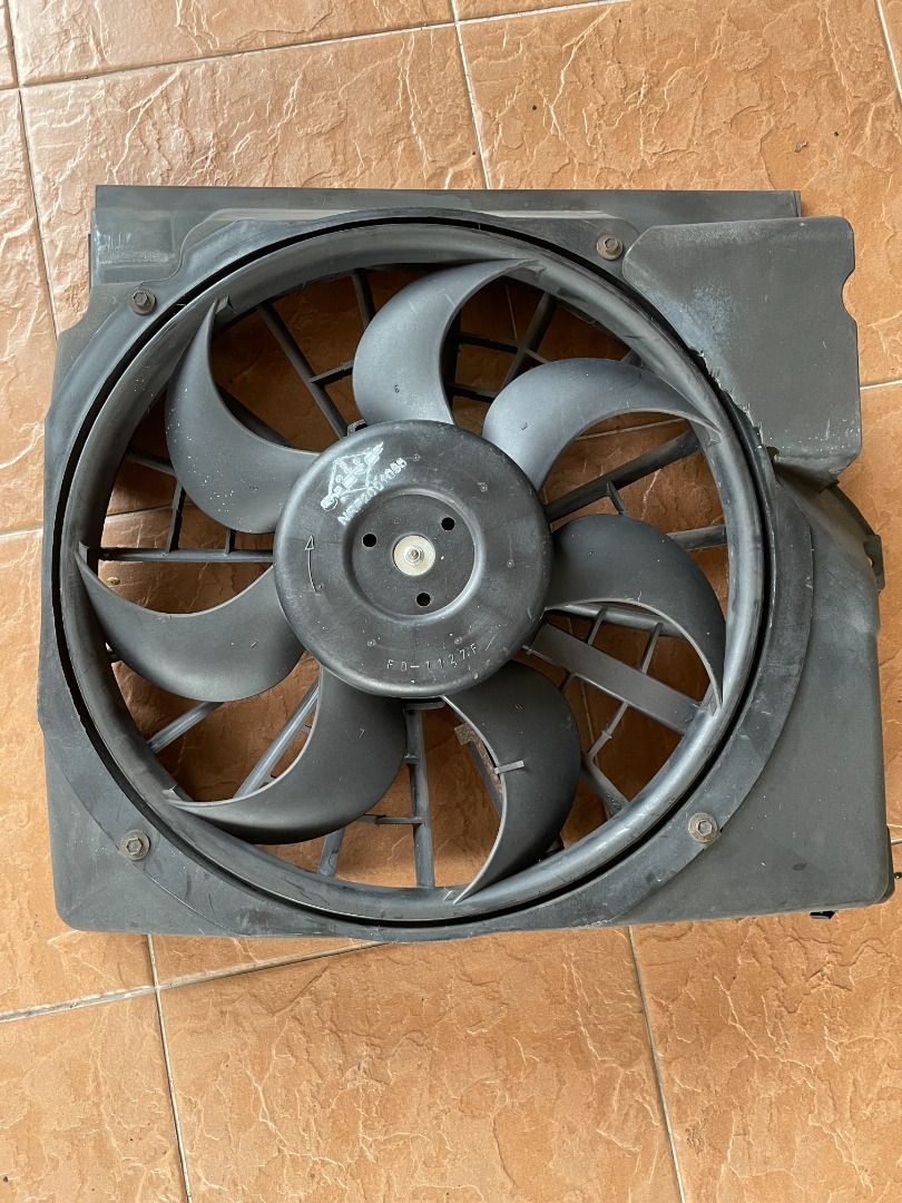 BMW e36 Auxiliary Fan, Auto Accessories on Carousell
