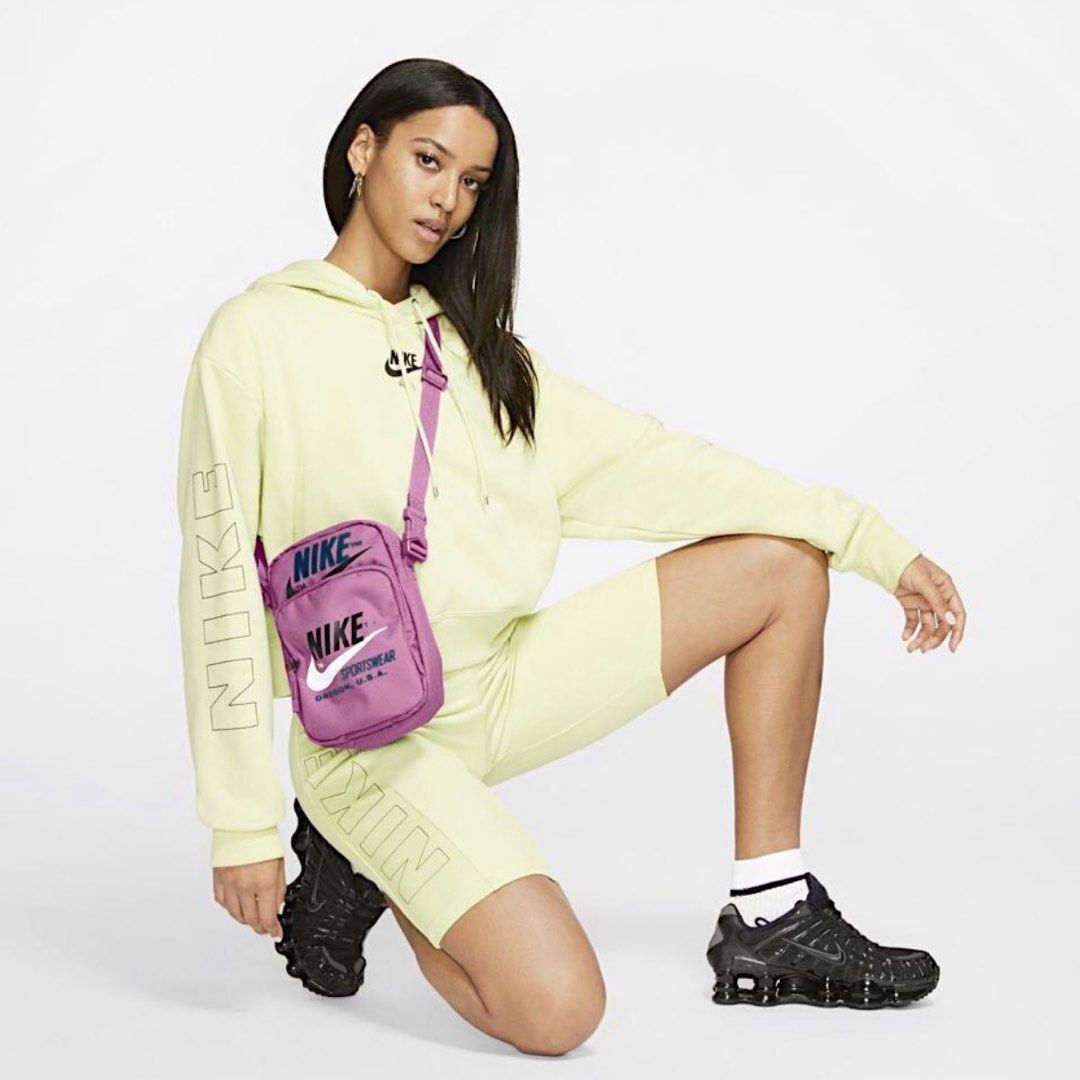 BN Nike Air Heritage 2.0 Pink Cross body bag Women s Fashion