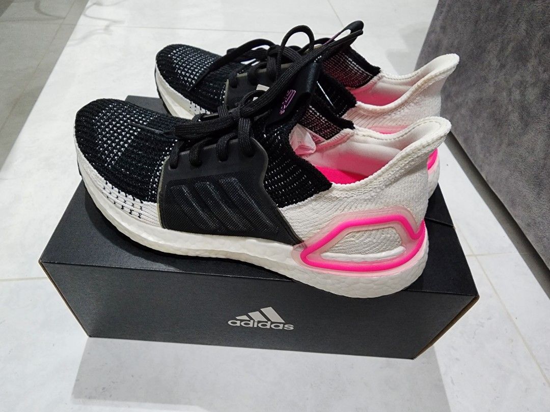 Ultra boost 19 store black white pink