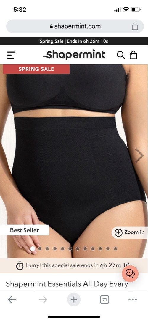 Shapermint - Everyday Comfort High Waisted Shaper Panty, Women's Fashion,  New Undergarments & Loungewear on Carousell