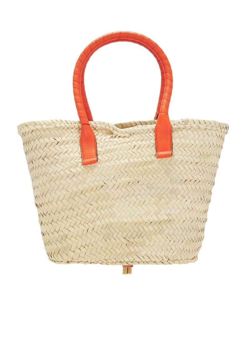 BNIP CHLOE Marcie Basket Tote Bag in Rusted Orange Luxury Bags
