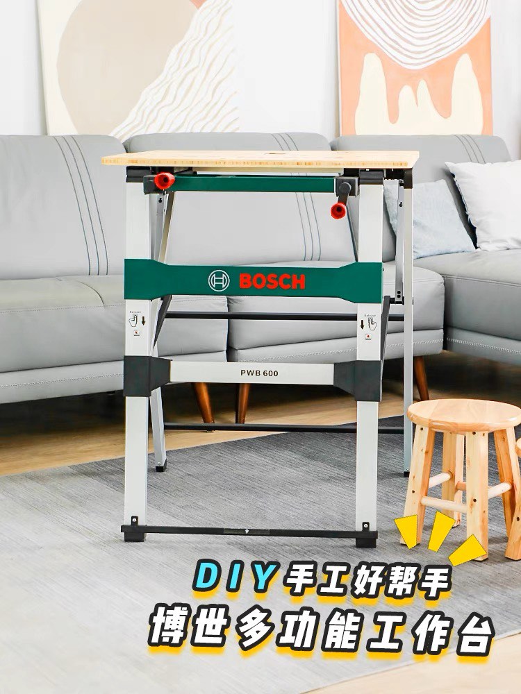 Bosch PWB 600 work bench, Furniture & Home Living, Home Improvement ...