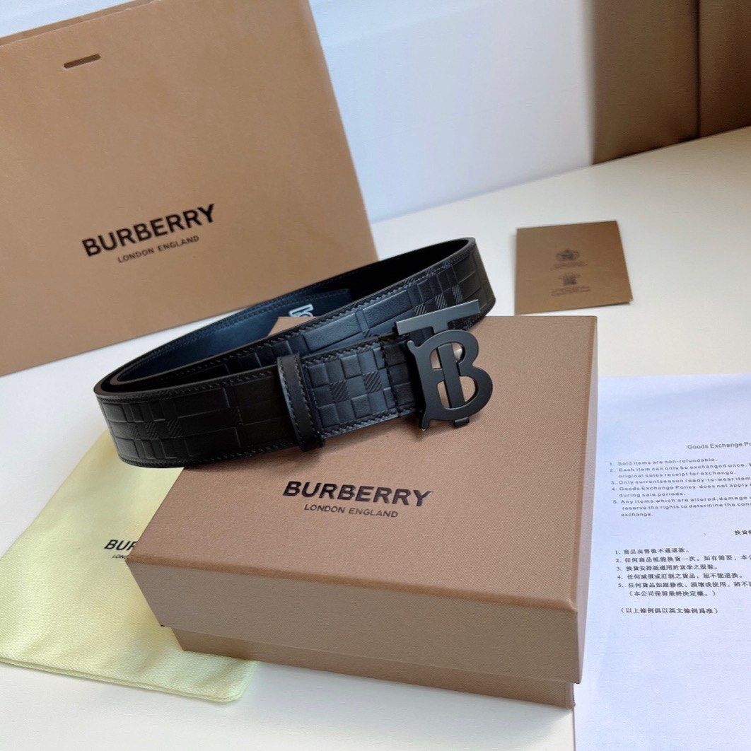 BURBERRY BELT 3.5cm Pm for sizes