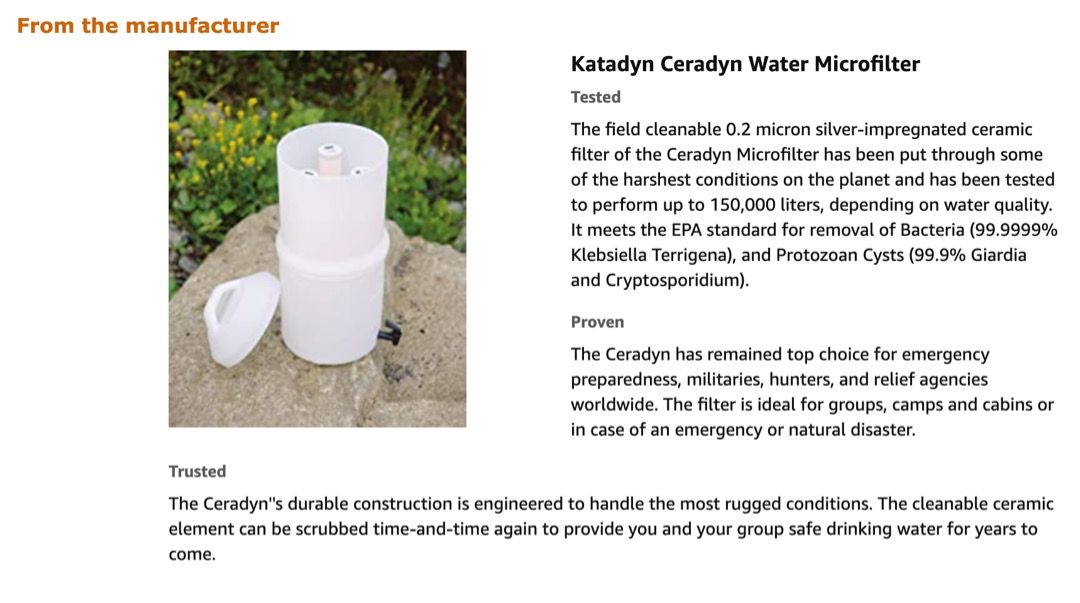 KATADYN POCKET WATER FILTER - 通販 - kemahasiswaan.unisma.ac.id