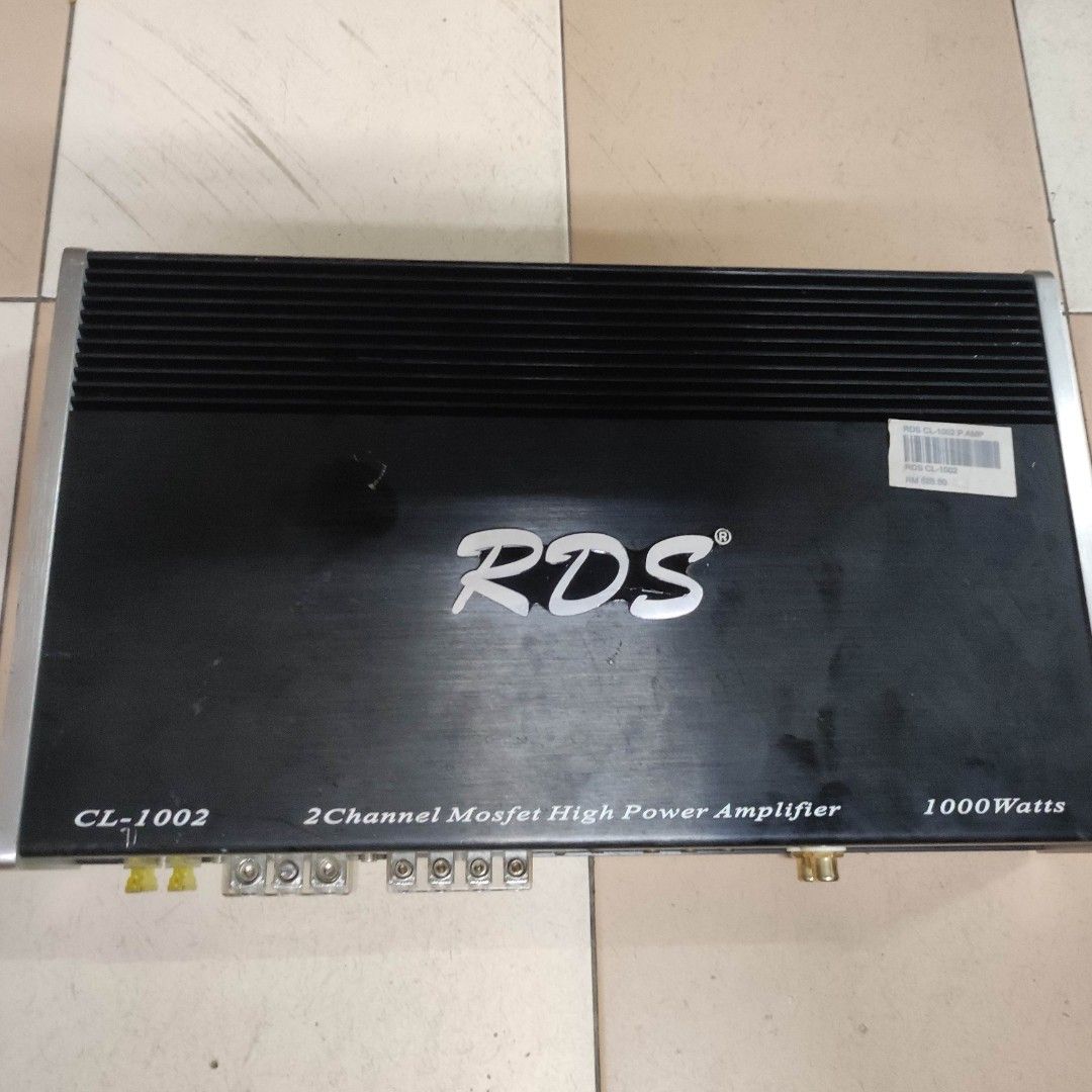 Car power amp amplifier quality kereta, Audio, Soundbars, Speakers