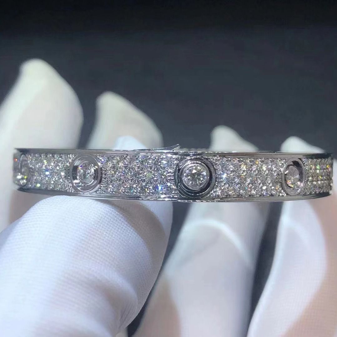 Love bracelet clearance full diamond