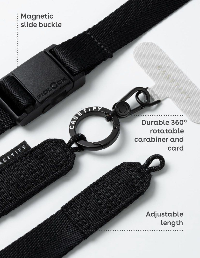 Casetify utility phone strap with card, Mobile Phones & Gadgets, Mobile
