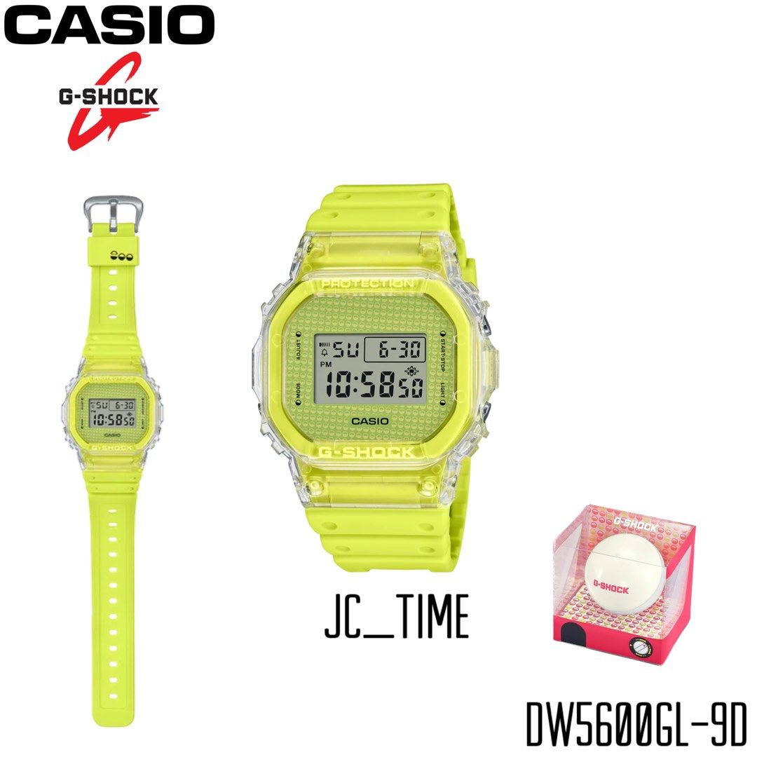 CASIO G SHOCK LUCKY DROP SERIES SPECIAL EDITION 100 AUTHENTIC. DW5600SL 9D DW6900SL 4D GA110SL 4A