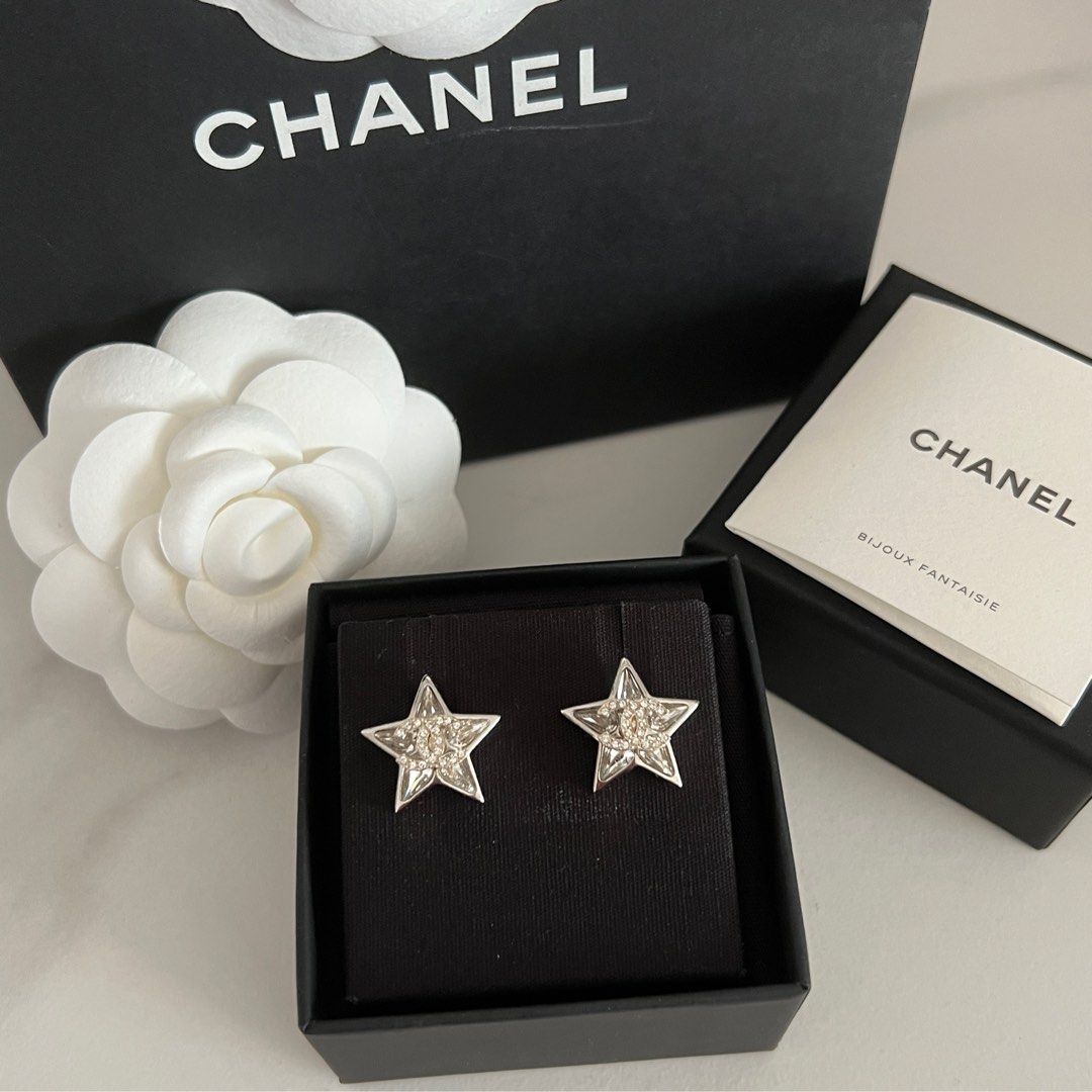 Chanel bijoux fantaisie earrings sales
