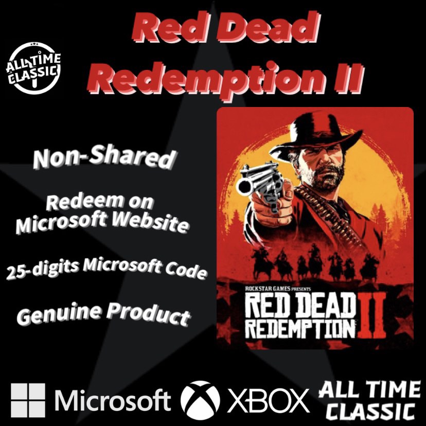 *Cheap* Red Dead Redemption II Xbox One Xbox Series S/X, Video Gaming, Video Games, Xbox on *Cheap* Red Dead Redemption II Xbox One Xbox Series S/X, Video Gaming, Video Games, Xbox on