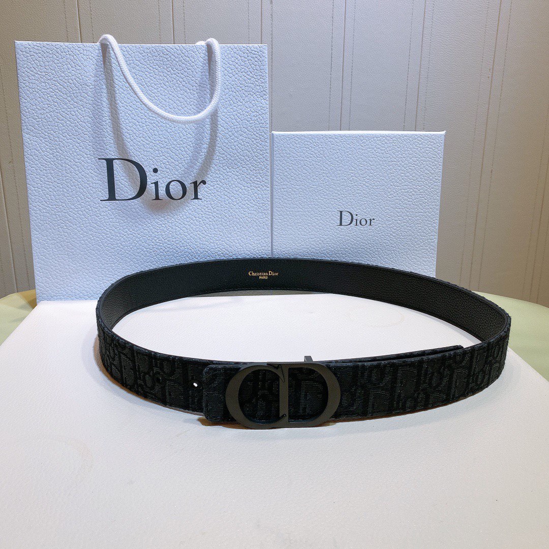 Shop Christian Dior DIOR OBLIQUE Unisex Street Style Leather Cotton Logo  Belts 4371RUYSE by EYLSELECT  BUYMA