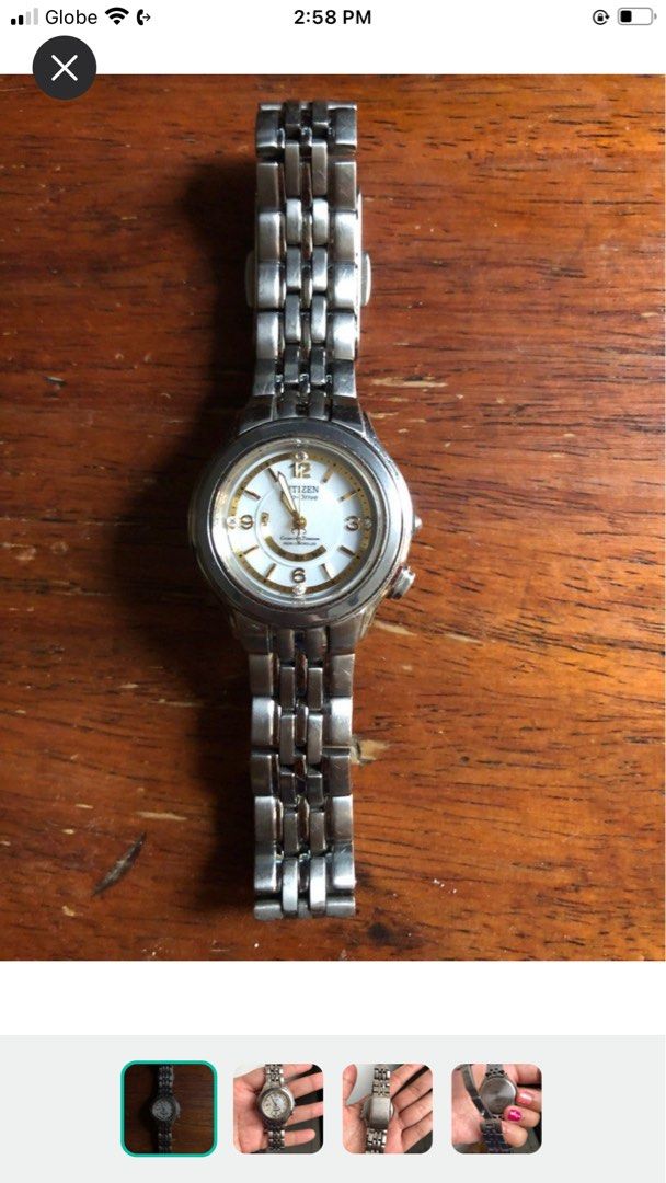 Reloj citizen titanium gold on sale