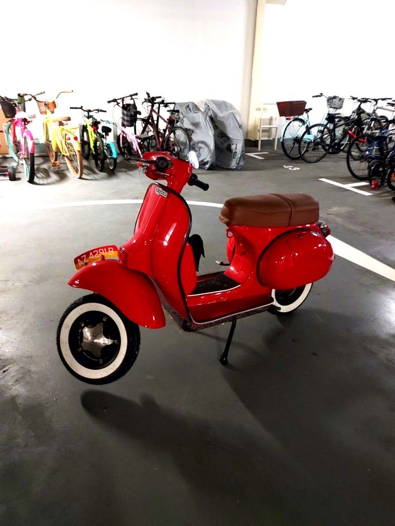 Classic AZ Plated Vespa, Motorcycles, Motorcycles for Sale, Class 2B on