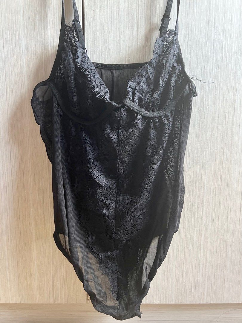 CLASSIC BLACK LACE MESH BODYSUIT (Category: Sleeveless) located in Quezon City. Submitted by himym29 (Listing ID 1222652278, Image 1). Description: .