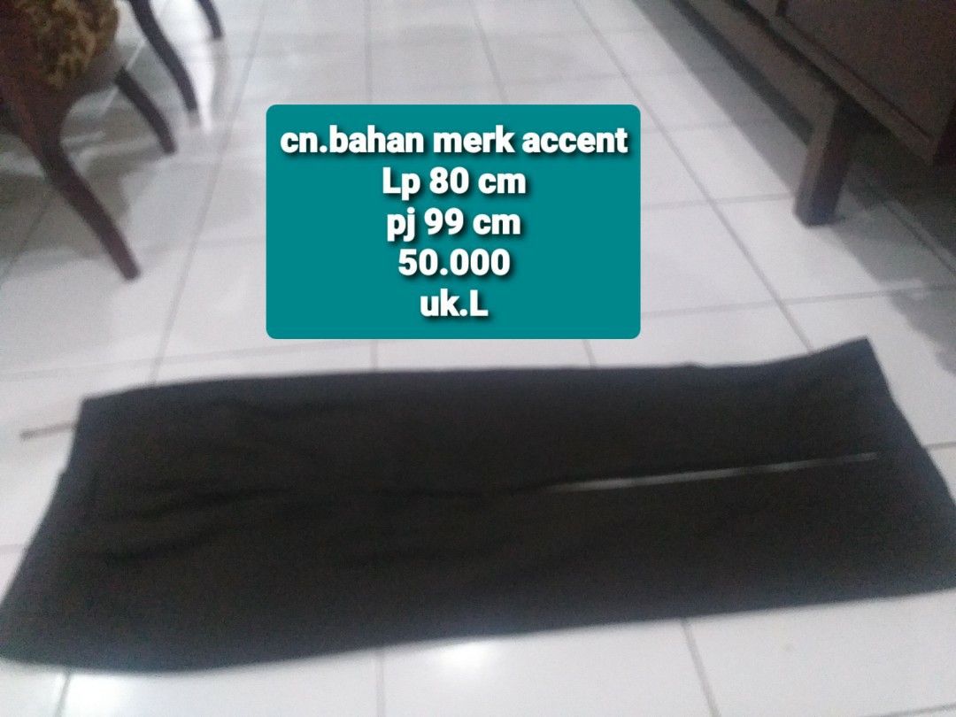 cn bahan warna coklat tua, Fesyen Wanita, Pakaian Wanita, Bawahan di
