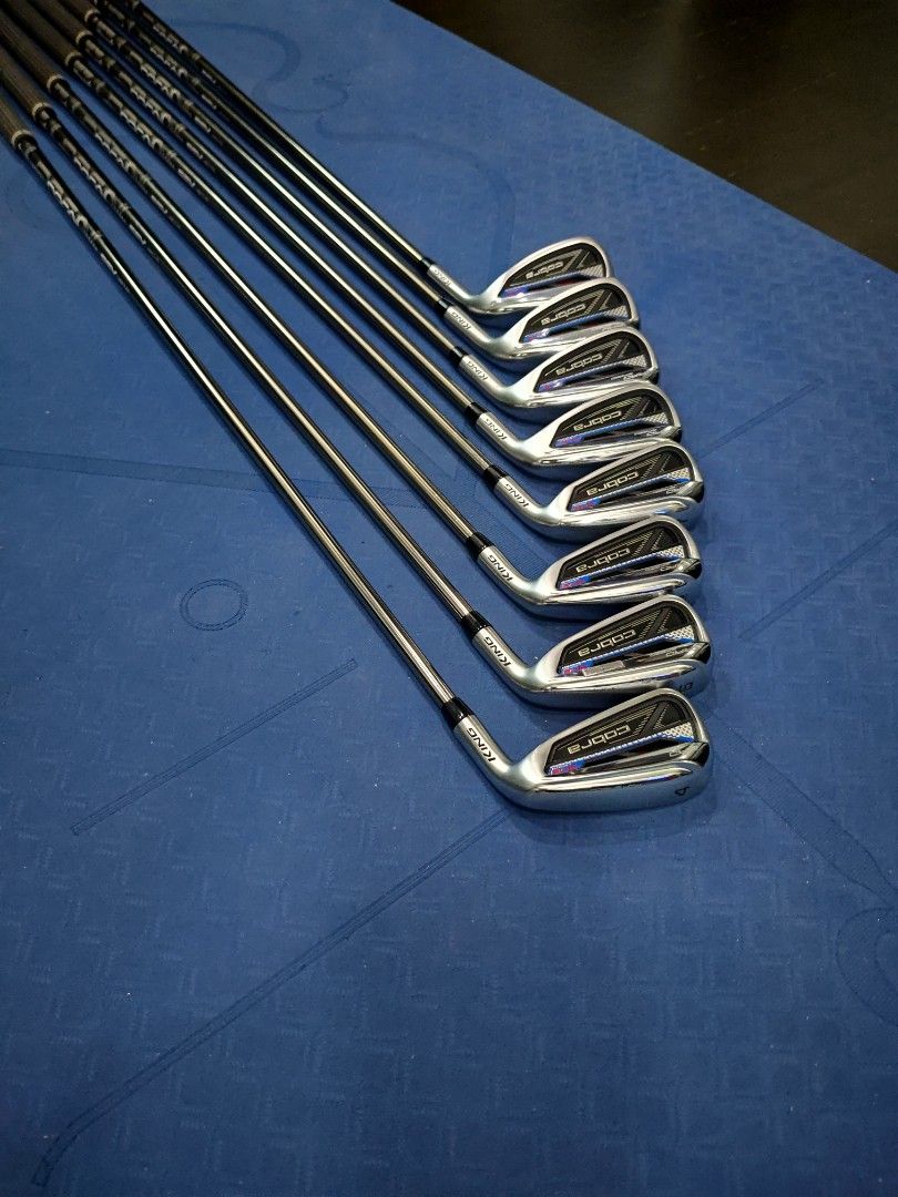 Cobra one length irons rare 8 pcs set 4 9 p a sports equipment