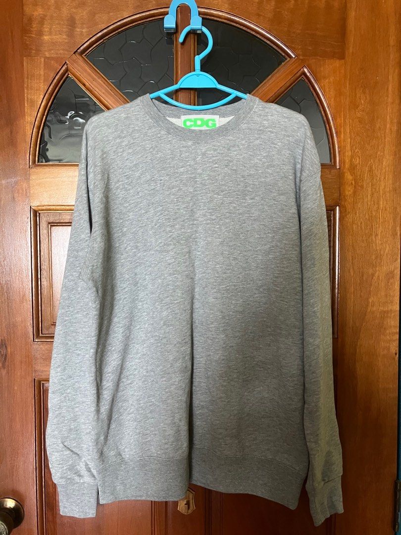 COMME des GARCONS Pullover in Grey Men s Fashion Tops Sets