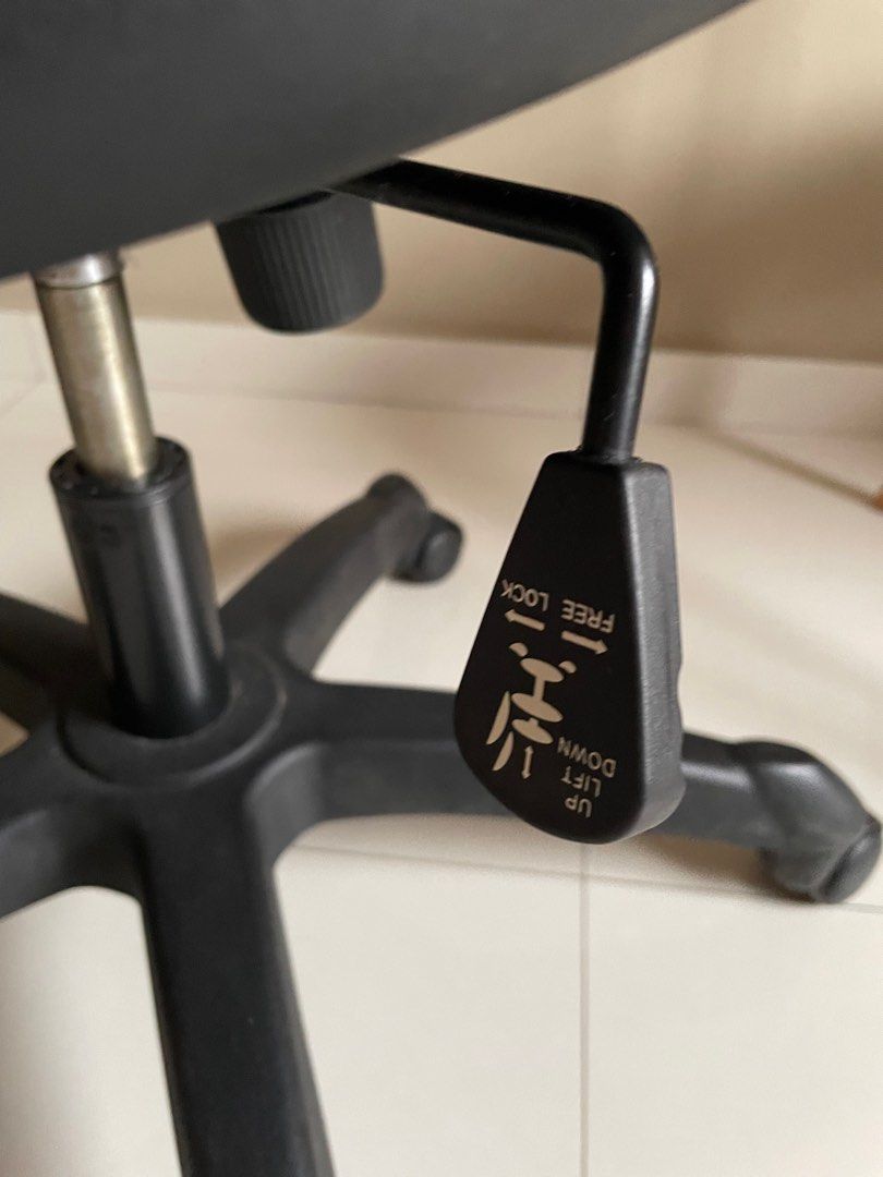 Computer Chair with flip arm, Furniture & Home Living, Furniture