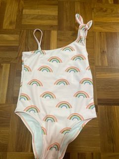 Cotton on kids rainbow prints swimsuit