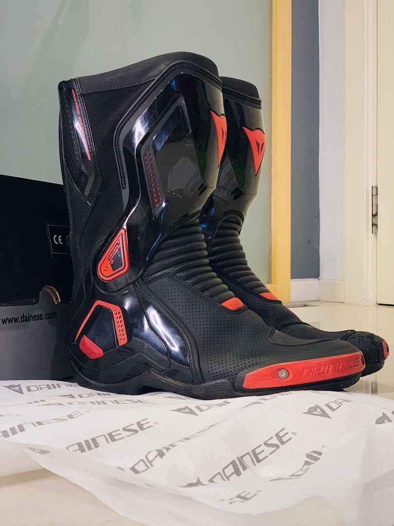 Dainese Racing Boots Motorbikes on Carousell