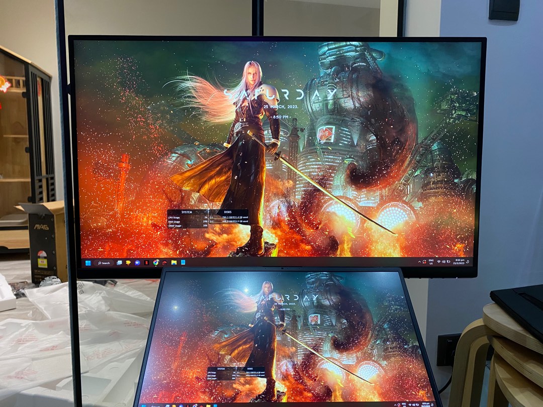Dell 27 4K UHD USBC Monitor S2722QC, Computers & Tech, Parts