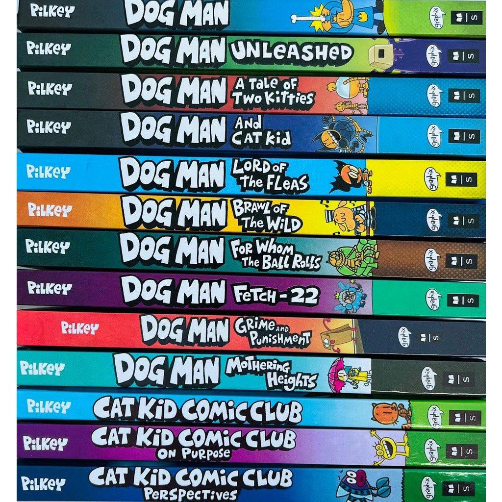 Dog Man Series Books by Dav Pikey brand new 14 books, Hobbies & Toys