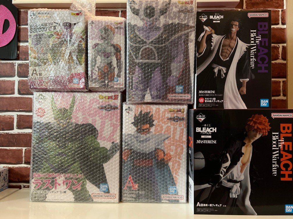 Dragonball / dragon ball / bleach - ichiban kuji masterlise figure ...