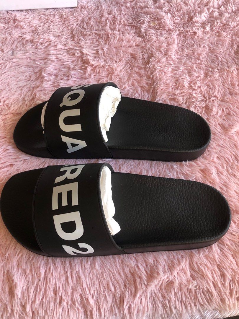 DSQUARED2 Men s Fashion Footwear Flipflops and Slides on Carousell