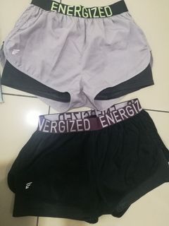 Energized sports pants x2